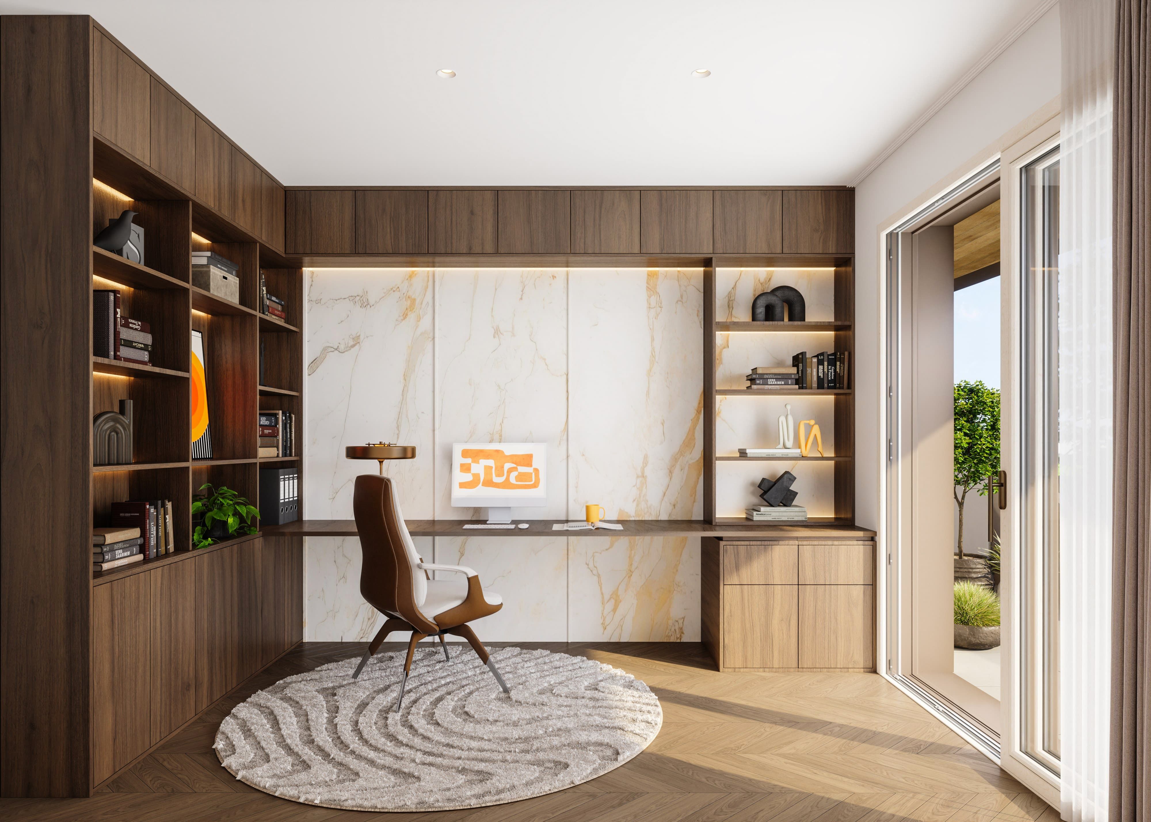 Californie 31 — intérieur d'un appartement, salon lumineux